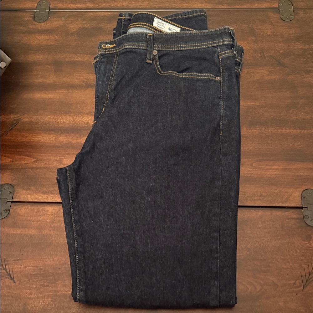 Daniel Cremieux Men's Deep Indigo Slim Jeans